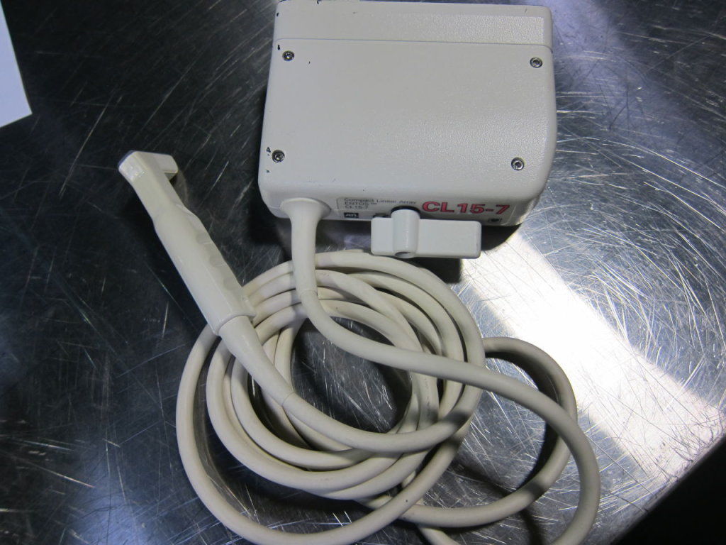 ATL Entos CL15-7 Compact Linear Array Ultrasound Transducer Probe in New Case! DIAGNOSTIC ULTRASOUND MACHINES FOR SALE