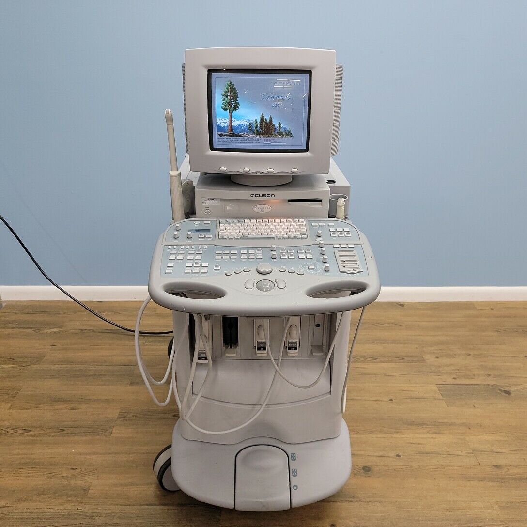 Siemens Sequoia 512 Ultrasound System with 3 probes DIAGNOSTIC ULTRASOUND MACHINES FOR SALE