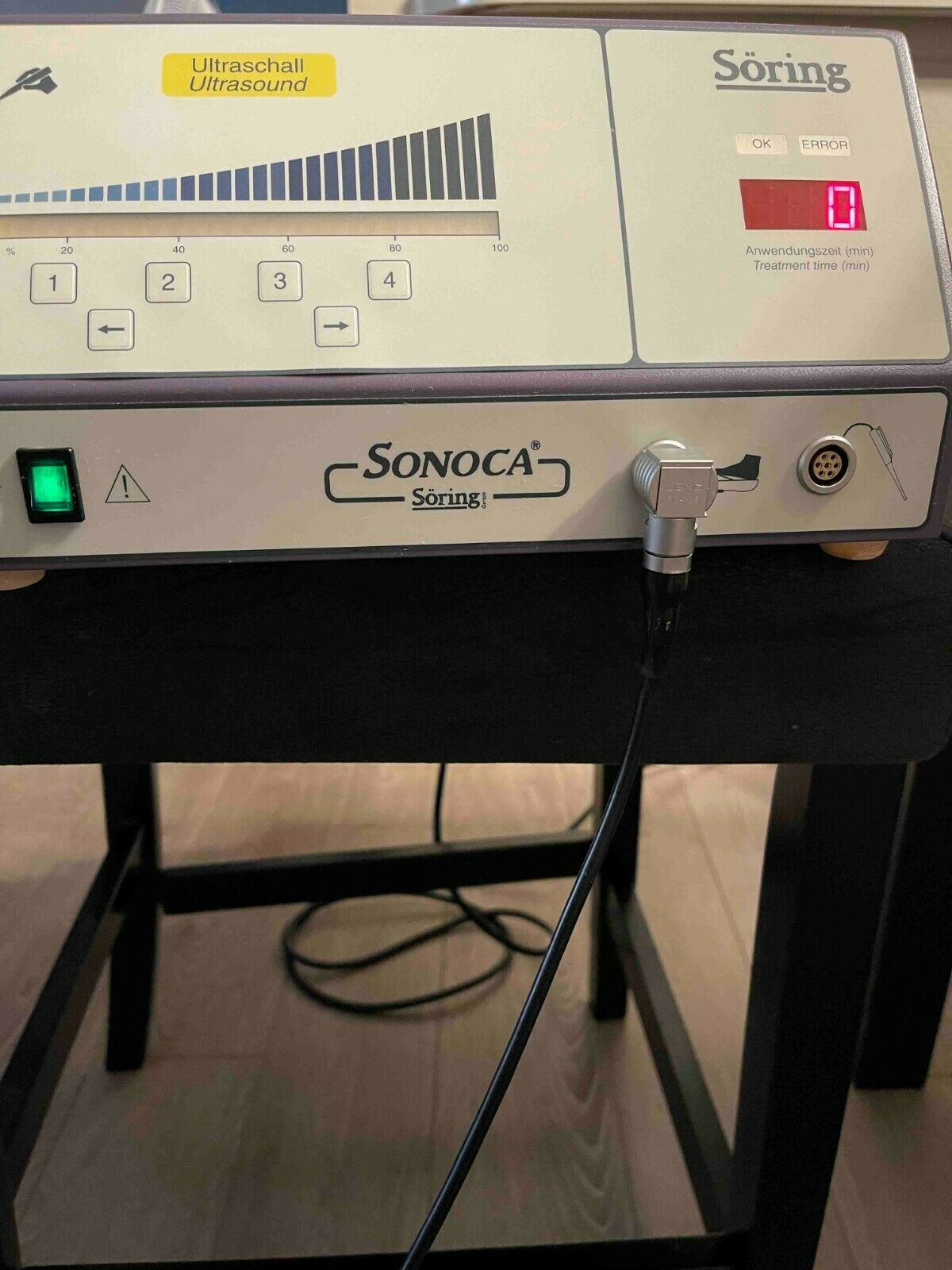 Soring Ultrasound Sonoca 180 with Foot Pedal and Stand DIAGNOSTIC ULTRASOUND MACHINES FOR SALE