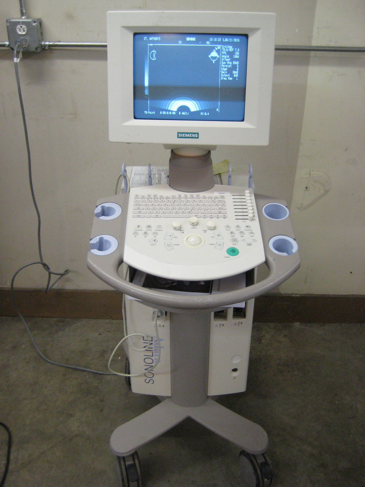 Siemens Sonolina Adara ultrasound w/ 1 probe, printer, guaranteed. DIAGNOSTIC ULTRASOUND MACHINES FOR SALE