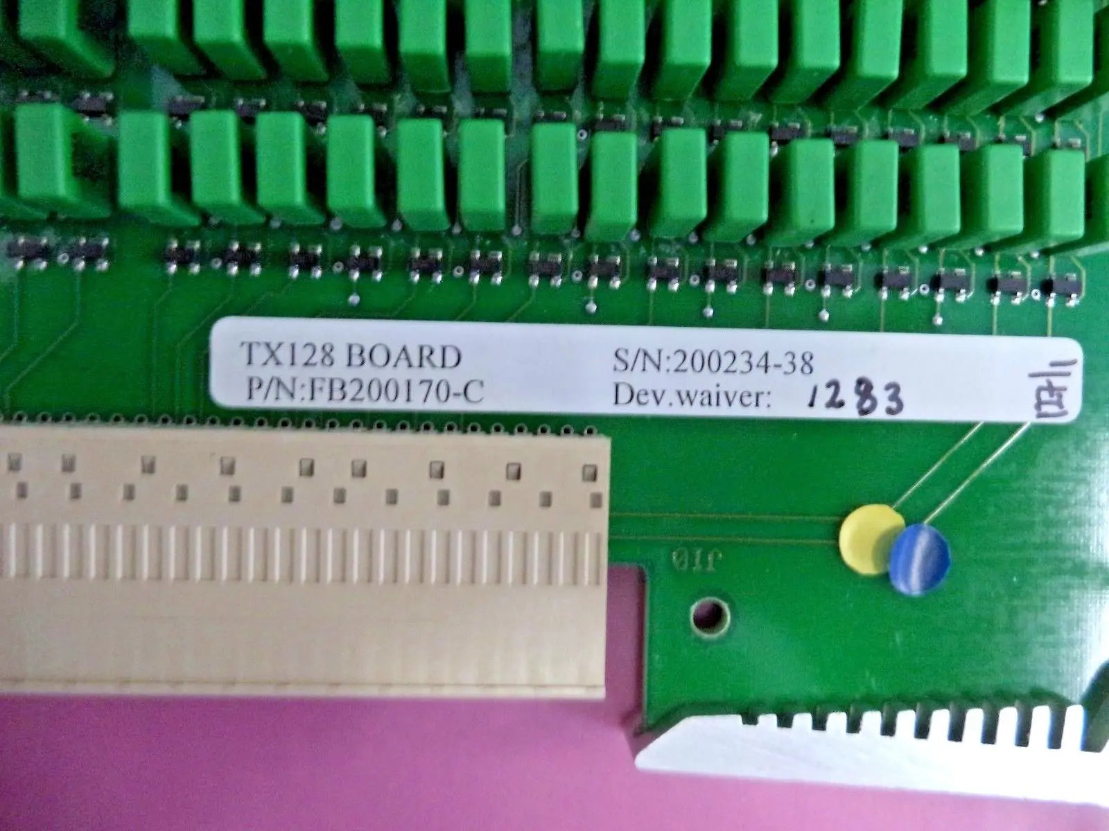 GE Vivid 7 Ultrasound Transmitter (TX128) Board (PN: FB200170-C) DIAGNOSTIC ULTRASOUND MACHINES FOR SALE