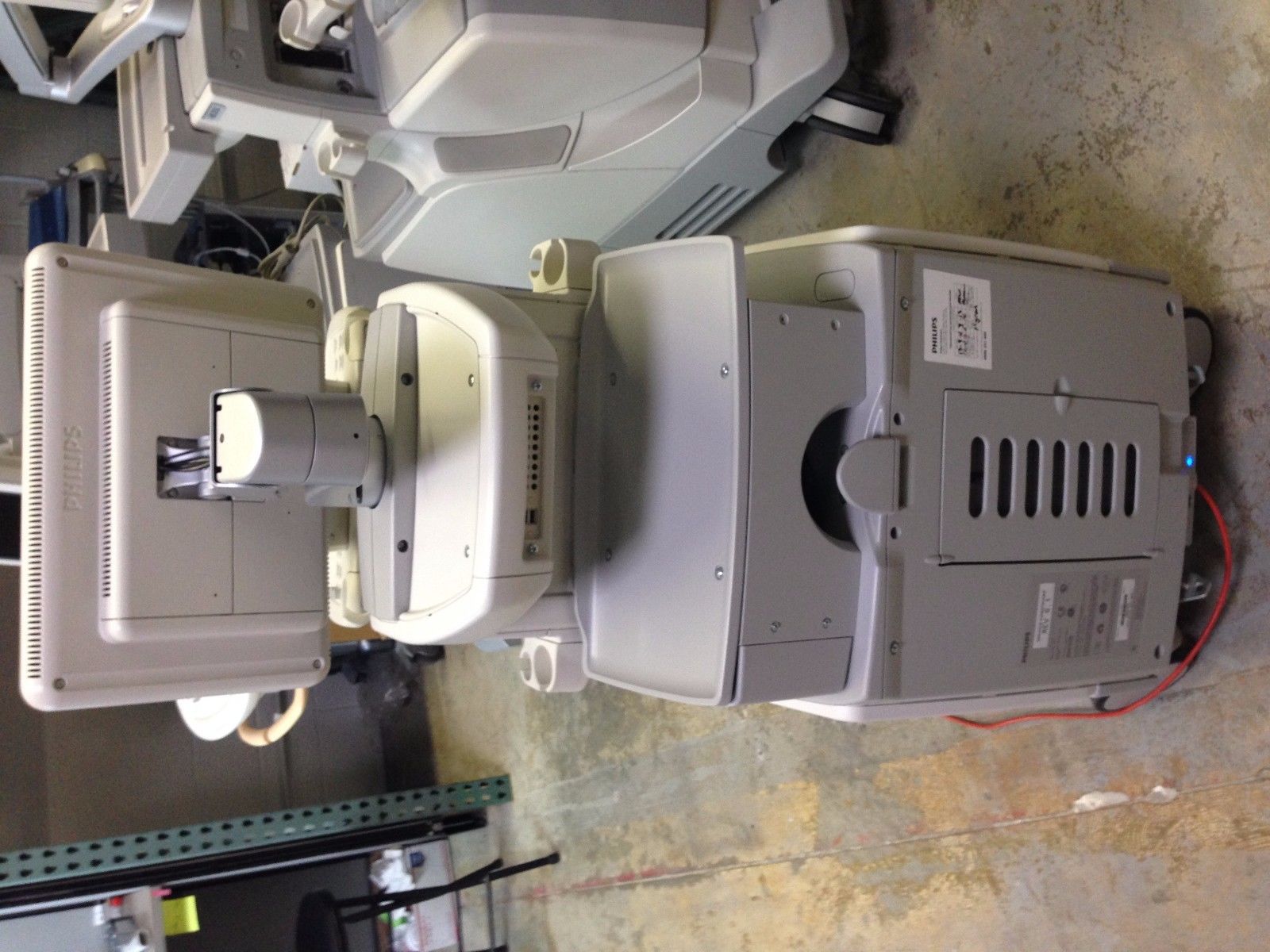 a couple of electronic devices sitting on top of a table