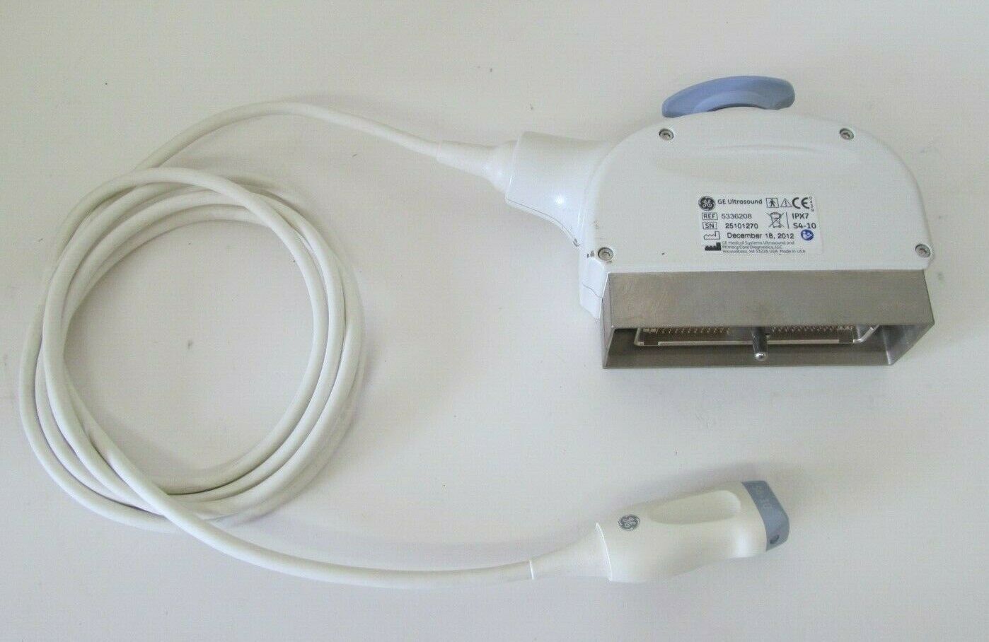 2012 GE S4-10 Broad Spectrum Sector Array Ultrasound Probe P/N: 5336208 DIAGNOSTIC ULTRASOUND MACHINES FOR SALE