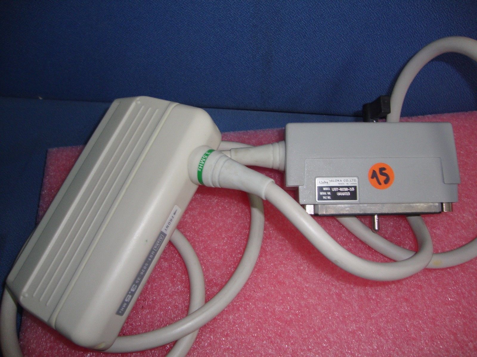 ALOKA  UST-5036-3.5 Ultrasound Probe 3.5 MHz DIAGNOSTIC ULTRASOUND MACHINES FOR SALE