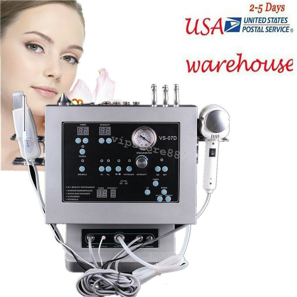 4 in 1 Diamond Microdermabrasion Ultrasound  Professional Beauty Machine DIAGNOSTIC ULTRASOUND MACHINES FOR SALE