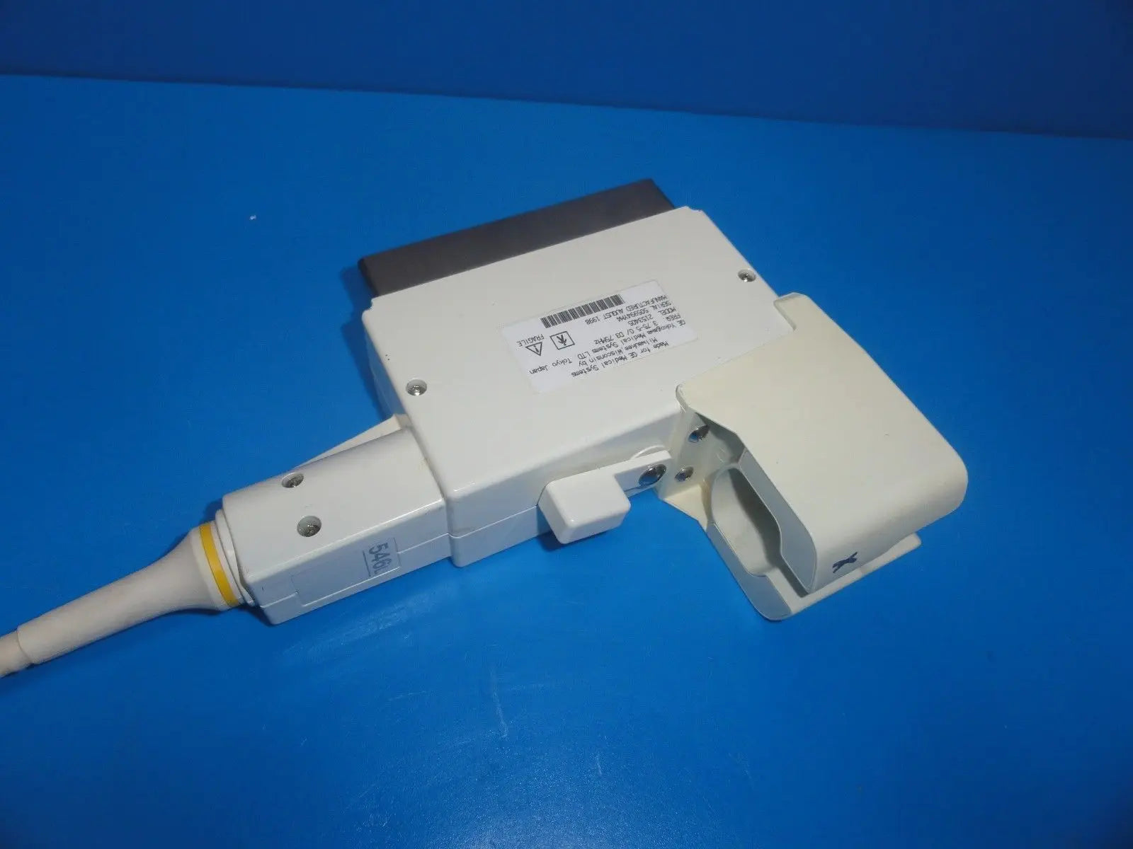 GE 546L P/N 2153405 Linear Array Ultrasound Transducer W/ Hook for logiq (6355) DIAGNOSTIC ULTRASOUND MACHINES FOR SALE