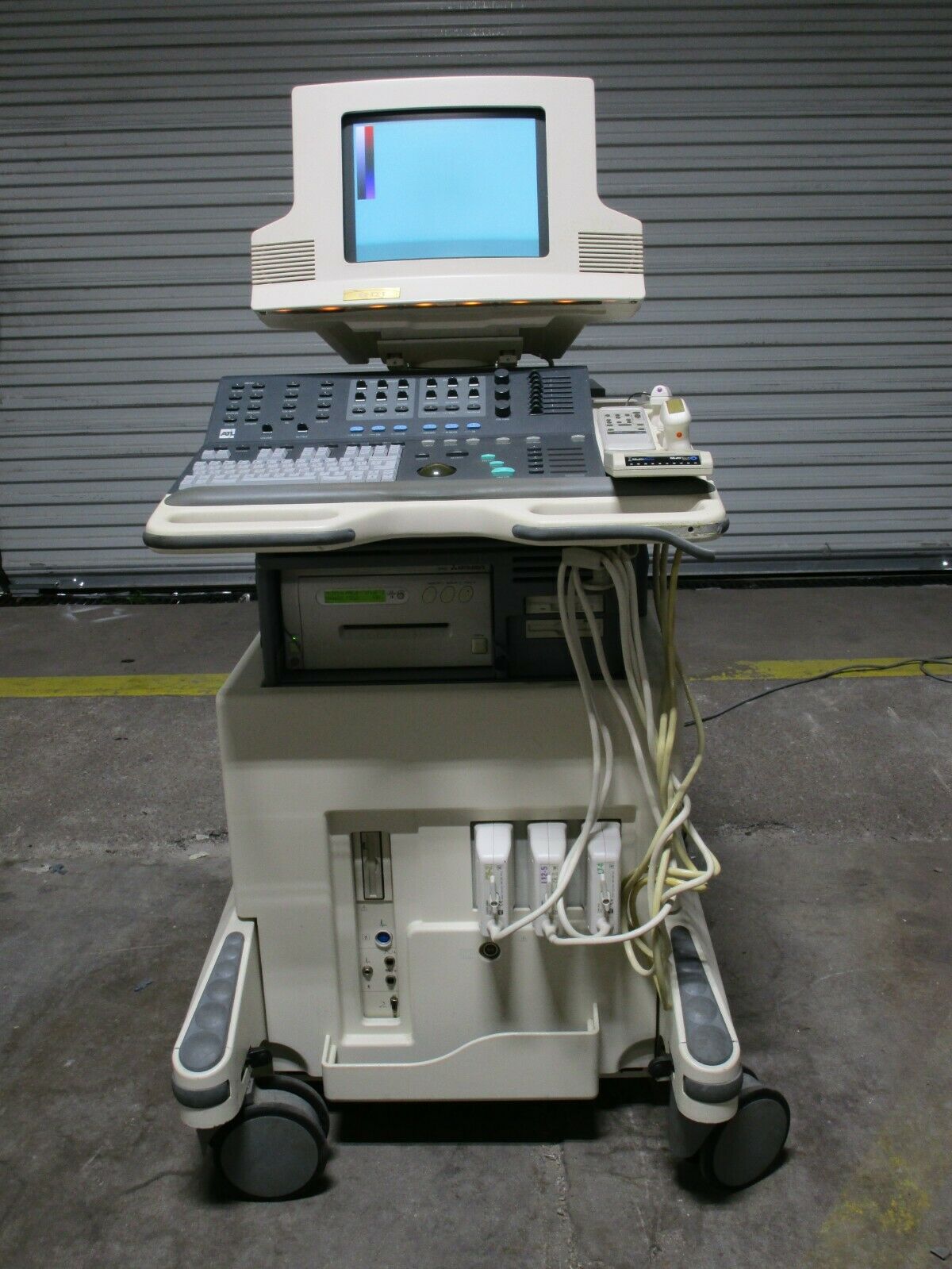 ATL HDI-5000 Ultrasound System w/ C5-2, L12-5, L7-4 Probes DIAGNOSTIC ULTRASOUND MACHINES FOR SALE