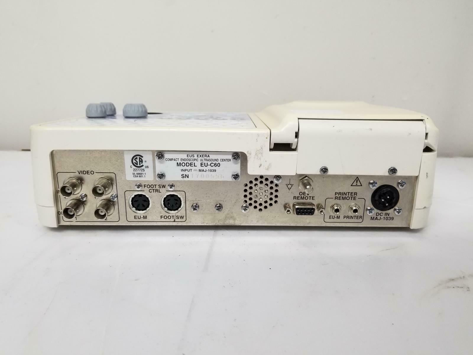 Olympus EU-C60 EUS Exera Endoscopic Ultrasound DIAGNOSTIC ULTRASOUND MACHINES FOR SALE