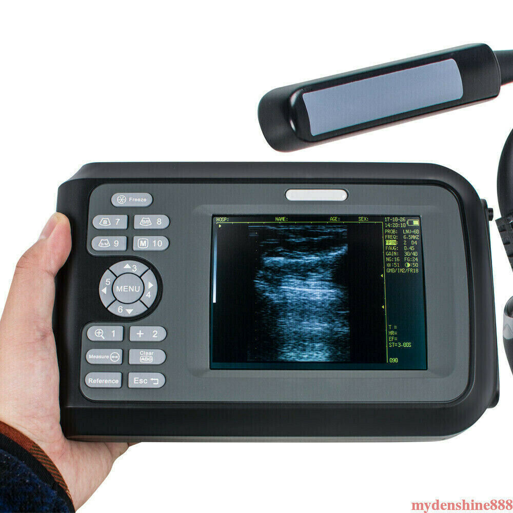 Portable Animal Veterinary Ultrasound Scanner System Machine Rectal Probe +Case DIAGNOSTIC ULTRASOUND MACHINES FOR SALE