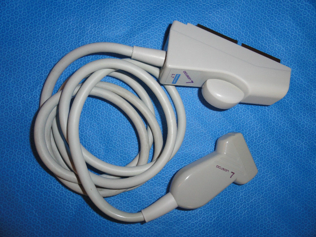 Acuson L7 Linear Array 7.0MHz Small Parts/Peripheral Vascular Probe (3385) DIAGNOSTIC ULTRASOUND MACHINES FOR SALE