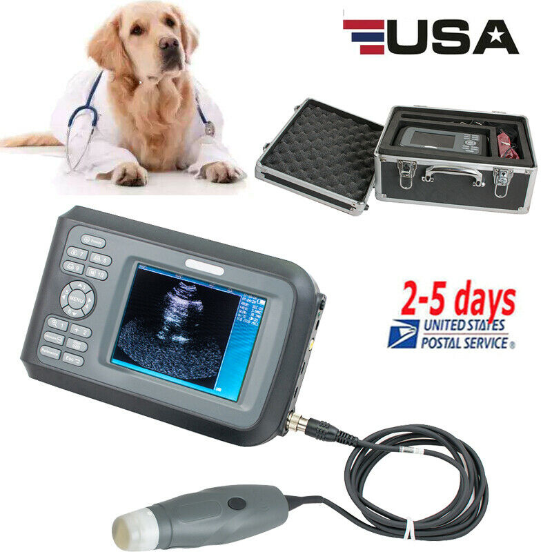 Best Veterinary Handheld Palm Ultrasound Scanner With Sector Probe 3.5MHZ New US DIAGNOSTIC ULTRASOUND MACHINES FOR SALE