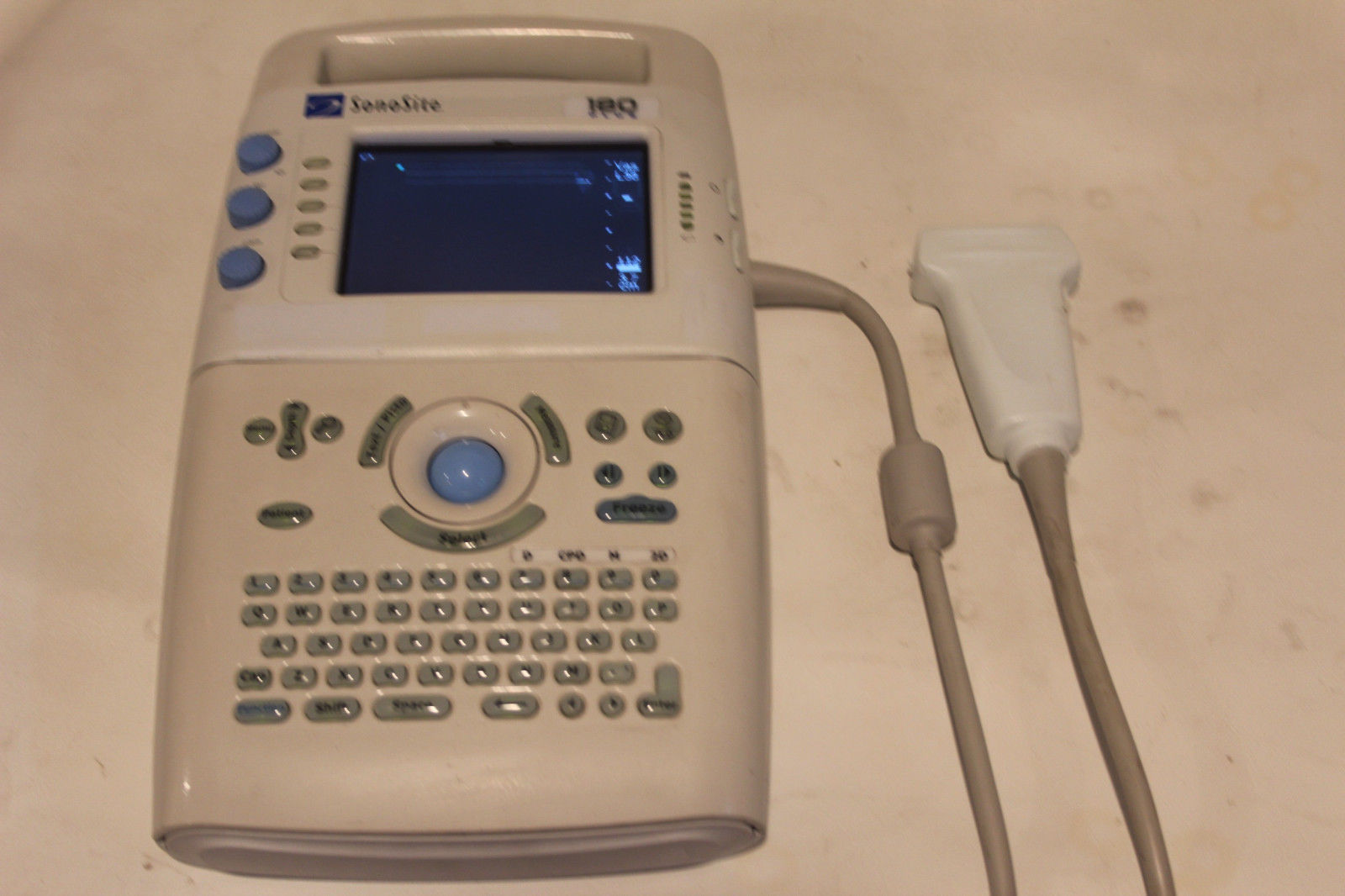 Sonosite 180plus Ultrasound System w/ L38 Linear & C11 Probes with stand DIAGNOSTIC ULTRASOUND MACHINES FOR SALE