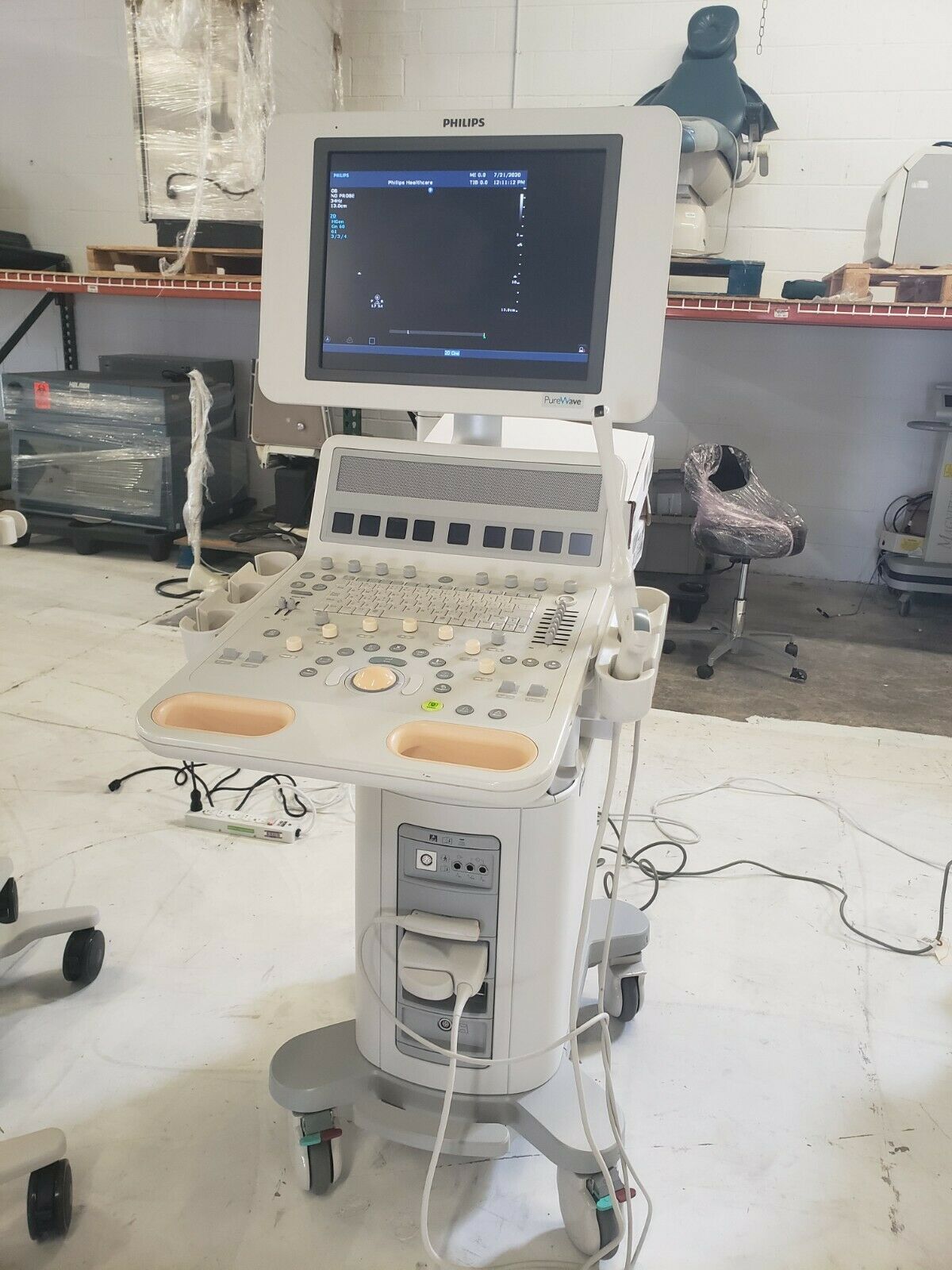 Philips HD15 Ultrasound Machine, 2 probes & Printer, Excellent Used Working Cond DIAGNOSTIC ULTRASOUND MACHINES FOR SALE