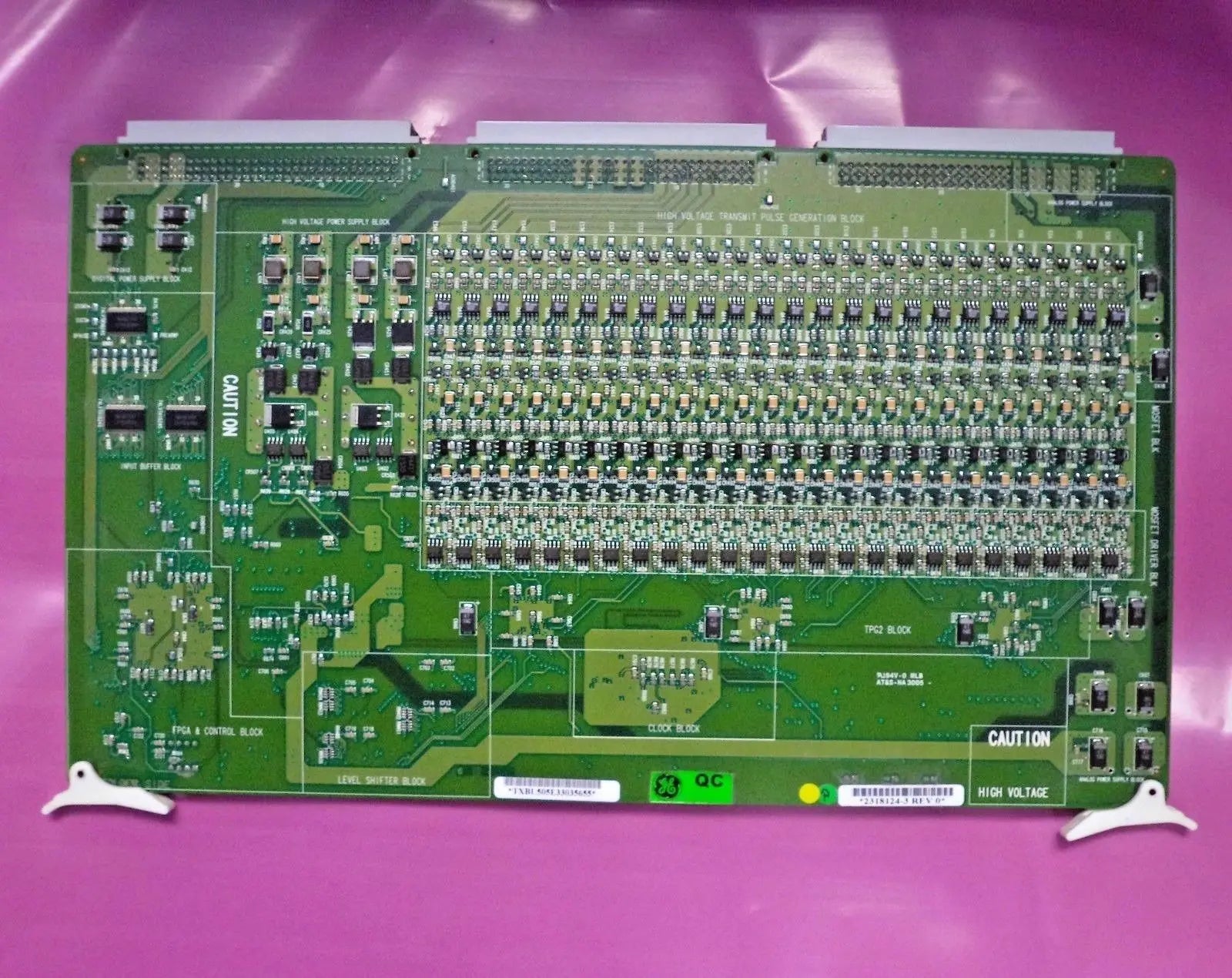 GE Logiq 3 Ultrasound Transmit Board (PN: 2318124-3) DIAGNOSTIC ULTRASOUND MACHINES FOR SALE