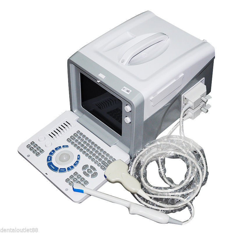 Top 10''Ultrasound Scanner ultrasonic System with Linear Probe+3D Software SVGA DIAGNOSTIC ULTRASOUND MACHINES FOR SALE