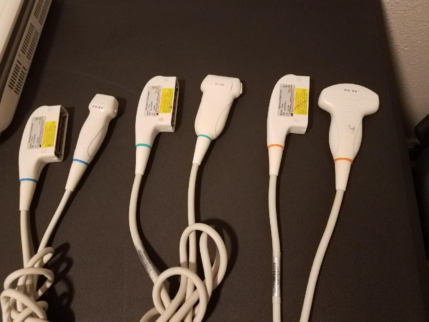 Mindray M5 Portable Ultrasound Machine with 3 Probes, barely used DIAGNOSTIC ULTRASOUND MACHINES FOR SALE