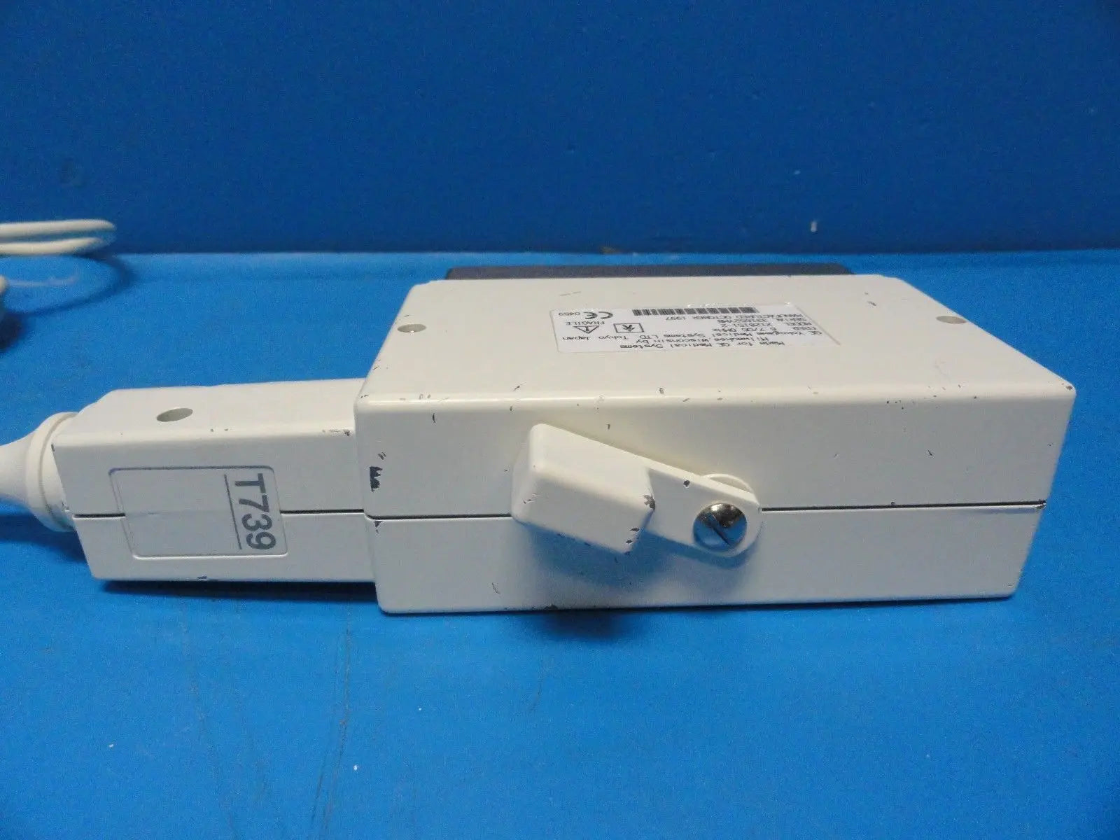 GE T739 P/N 2128151-2 6.7/D5.0 MHz  Linear Array Ultrasound Transducer  (9853) DIAGNOSTIC ULTRASOUND MACHINES FOR SALE