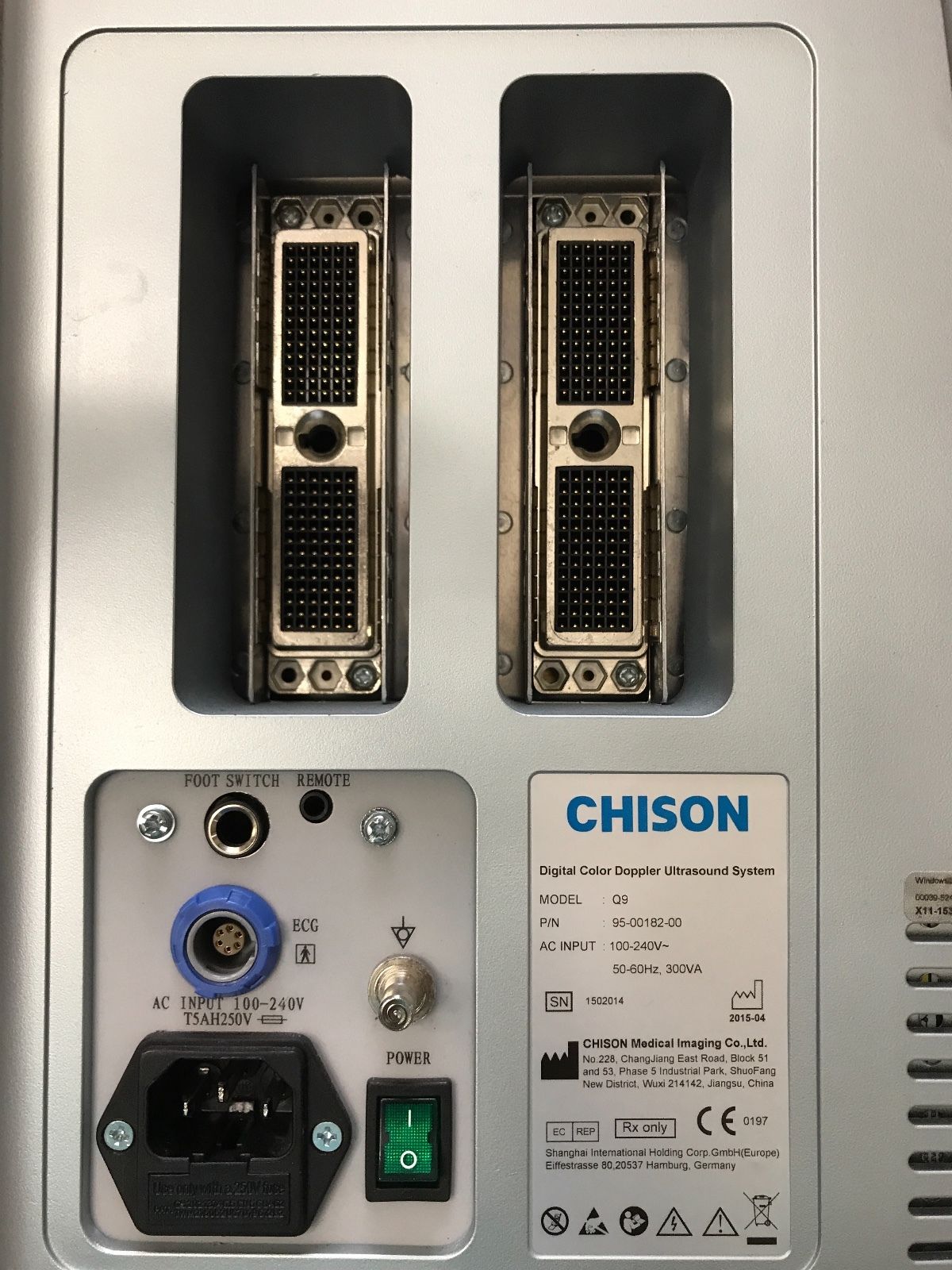 Chison Q9 portable Ultrasound machine with probe DIAGNOSTIC ULTRASOUND MACHINES FOR SALE