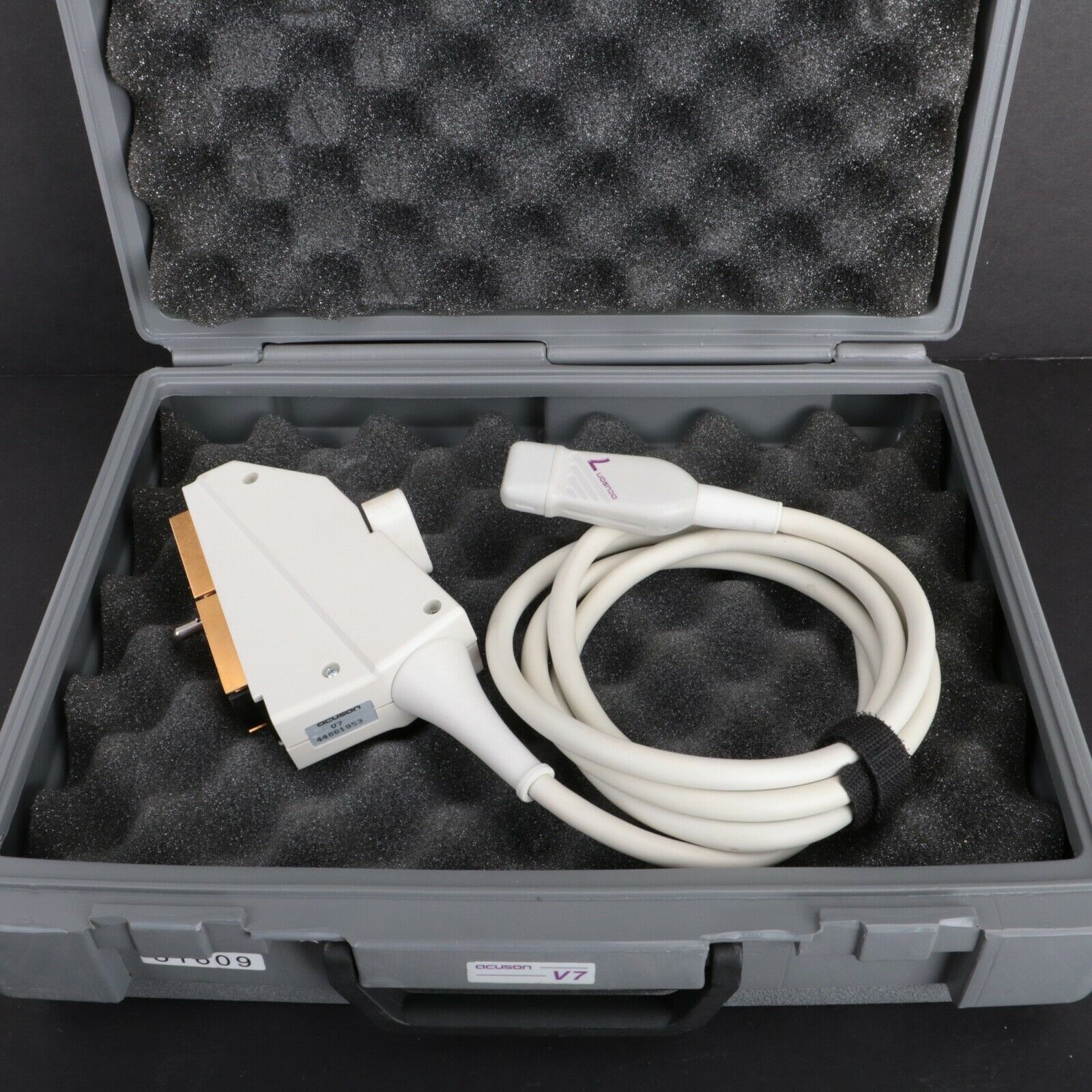 Acuson 7 V7 Needle Guide Phased Array Cardiac Ultrasound Transducer Probe DIAGNOSTIC ULTRASOUND MACHINES FOR SALE