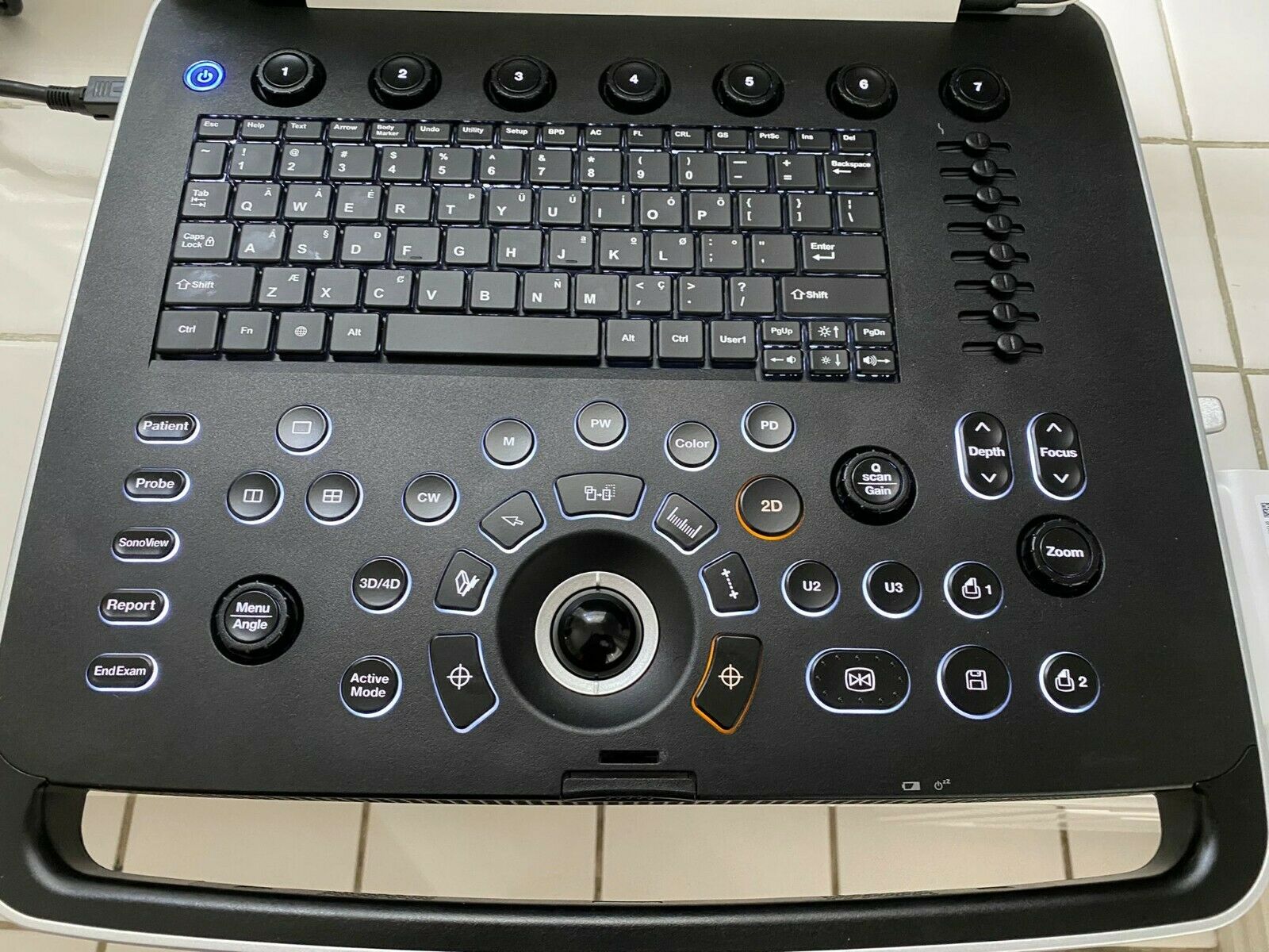 Samsung HM70 portable HM70A with Plus portable Ultrasound machine - 3 probes DIAGNOSTIC ULTRASOUND MACHINES FOR SALE