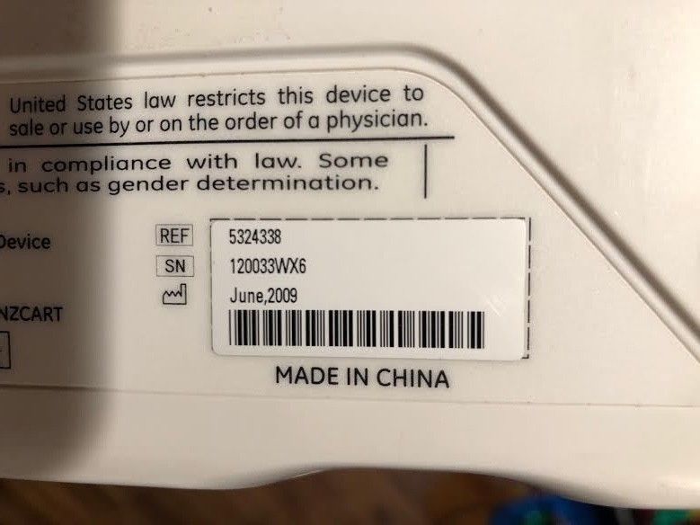 GE Venue 40 Ultrasound Unit with Stand and Two Probes (see description) DIAGNOSTIC ULTRASOUND MACHINES FOR SALE