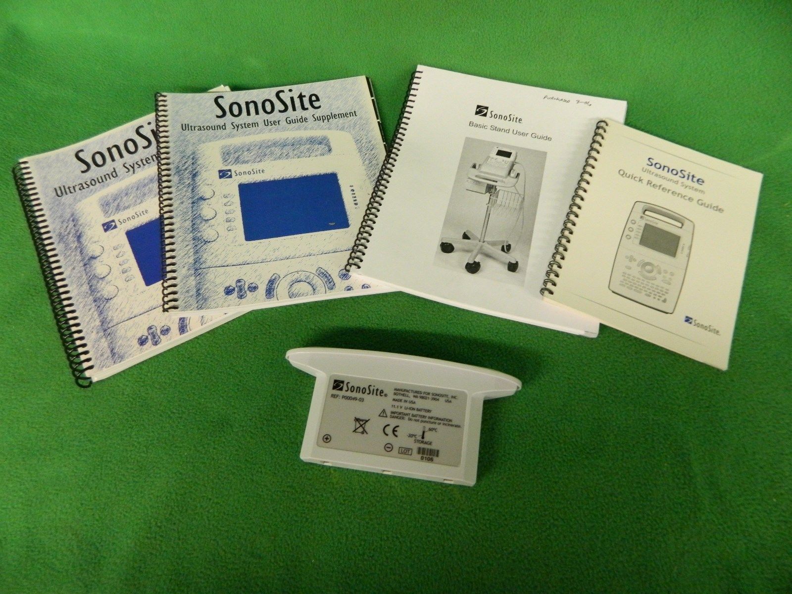 2006 Sonosite 180 Plus Portable Ultrasound w/L38 Probe & Work Cart *Tested DIAGNOSTIC ULTRASOUND MACHINES FOR SALE