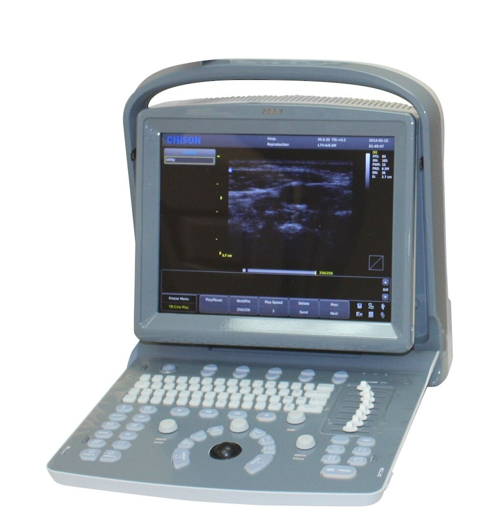 Battery Powered Bovine, Equine, Veterinary Portable Ultrasound Machine, ECO1Vet DIAGNOSTIC ULTRASOUND MACHINES FOR SALE