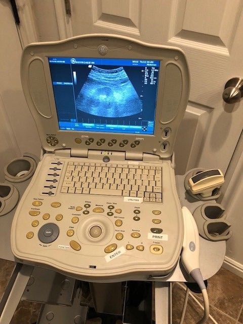 GE Logiq Book Portable Ultrasound  2004 DIAGNOSTIC ULTRASOUND MACHINES FOR SALE