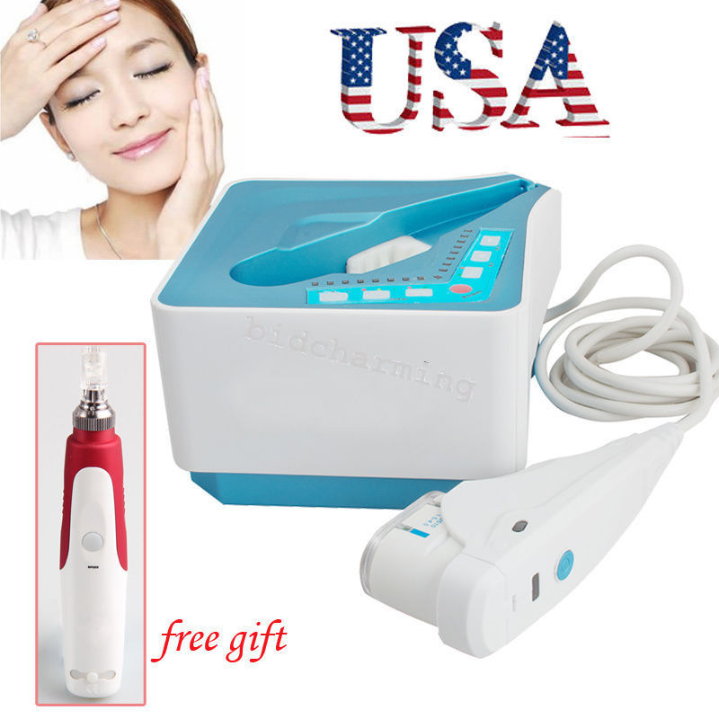 USA High Intensity Ultrasound Ultrasonic HIFU RF skin Facial Machine + Derma pen 190891481191 DIAGNOSTIC ULTRASOUND MACHINES FOR SALE