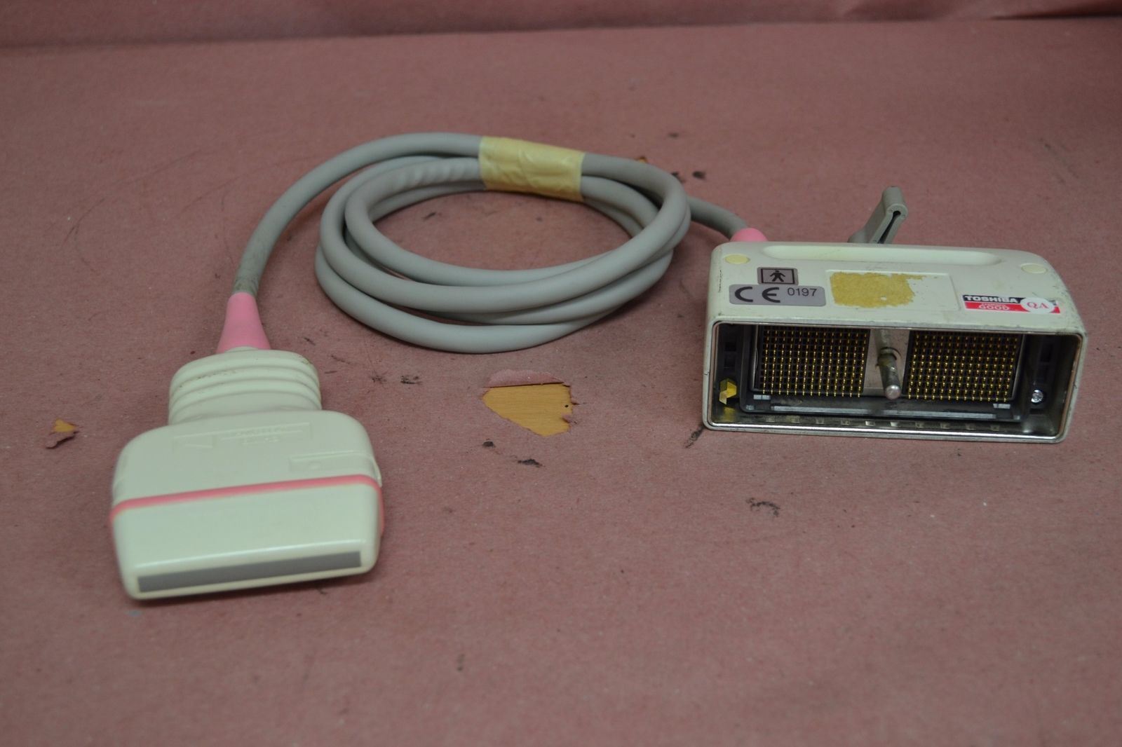 Toshiba PLN-805AT 6-12MHz Linear Ultrasound Transducer Probe J1656 DIAGNOSTIC ULTRASOUND MACHINES FOR SALE