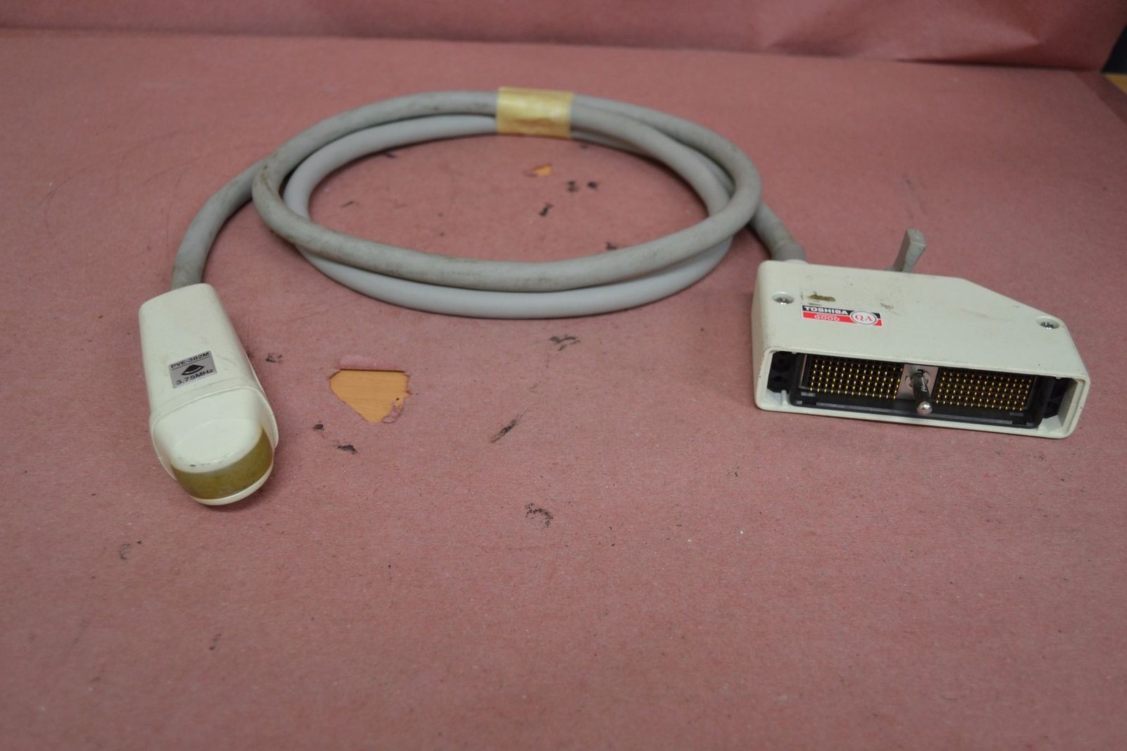 Toshiba PVE-382M 3.75MHz Micro Convex Ultrasound Transducer Probe J1653 DIAGNOSTIC ULTRASOUND MACHINES FOR SALE