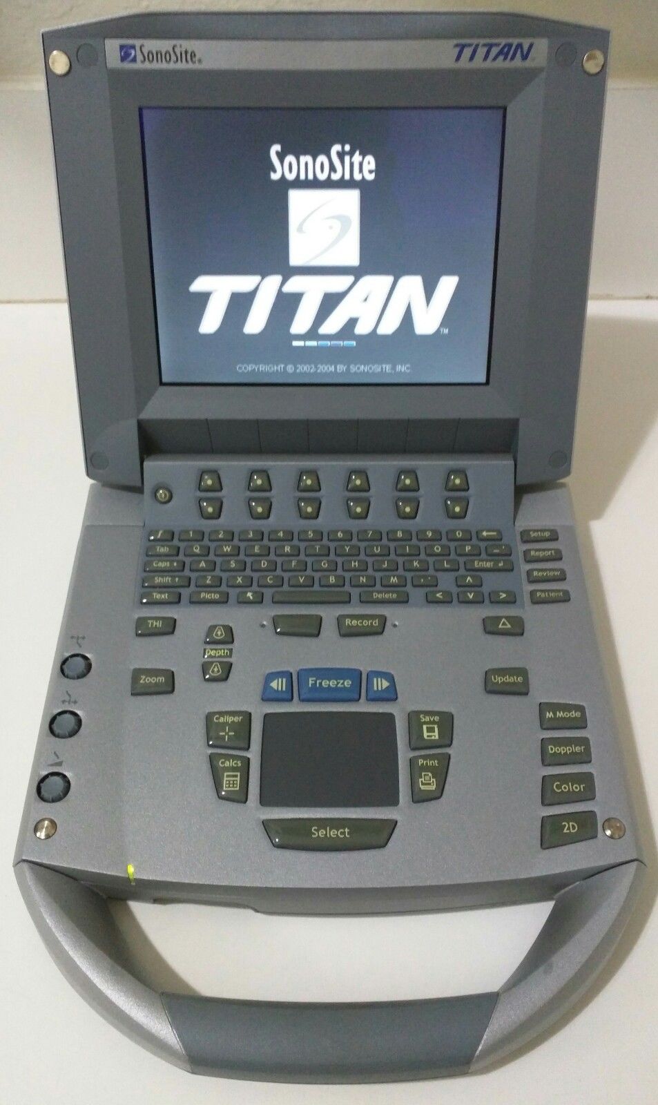 SONOSITE TITAN OB/GYN B/W W/2 PROBES 1-C60 CONVEX 1-ICT TRANSVAGINAL ULTRASOUND DIAGNOSTIC ULTRASOUND MACHINES FOR SALE