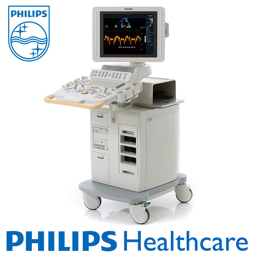 a medical machine with a monitor on top of it