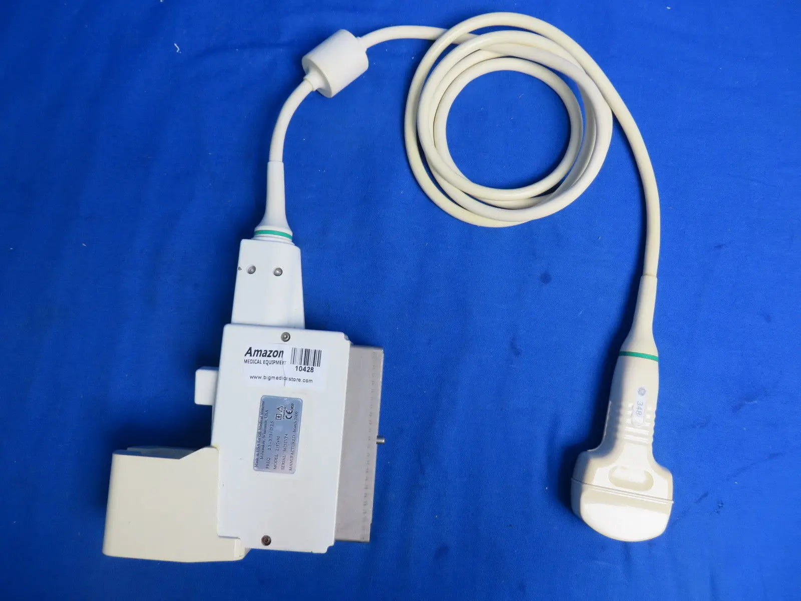 GE 348C Ultrasound Transducer Probe, 90 Day Warranty DIAGNOSTIC ULTRASOUND MACHINES FOR SALE