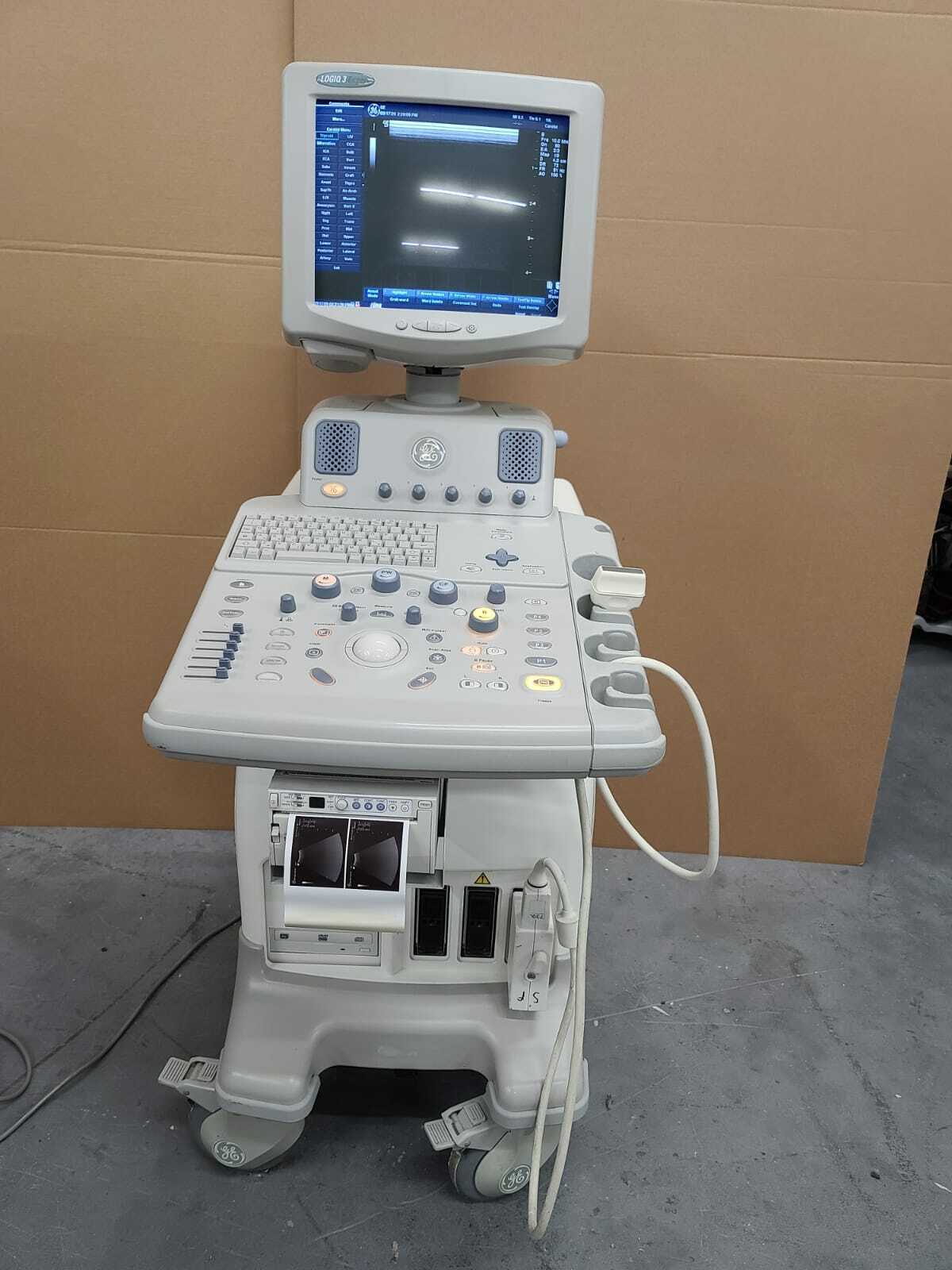 GE LOGIQ 3 EXPERT Ultrasound System with 739L Probe - FULLY TESTED DIAGNOSTIC ULTRASOUND MACHINES FOR SALE