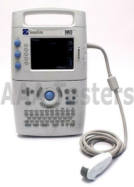 SonoSite 180 Plus Portable Ultrasound System w/ Cart Printer & Monitor C15E DIAGNOSTIC ULTRASOUND MACHINES FOR SALE