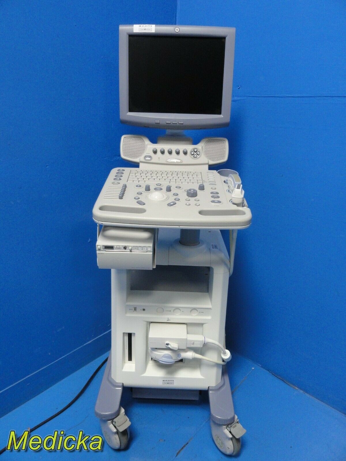 2008 GE LogiQ P5 Flat-Screen Ultrasound W/ 4C & 12L Transducers / Probes ~ 21773 DIAGNOSTIC ULTRASOUND MACHINES FOR SALE