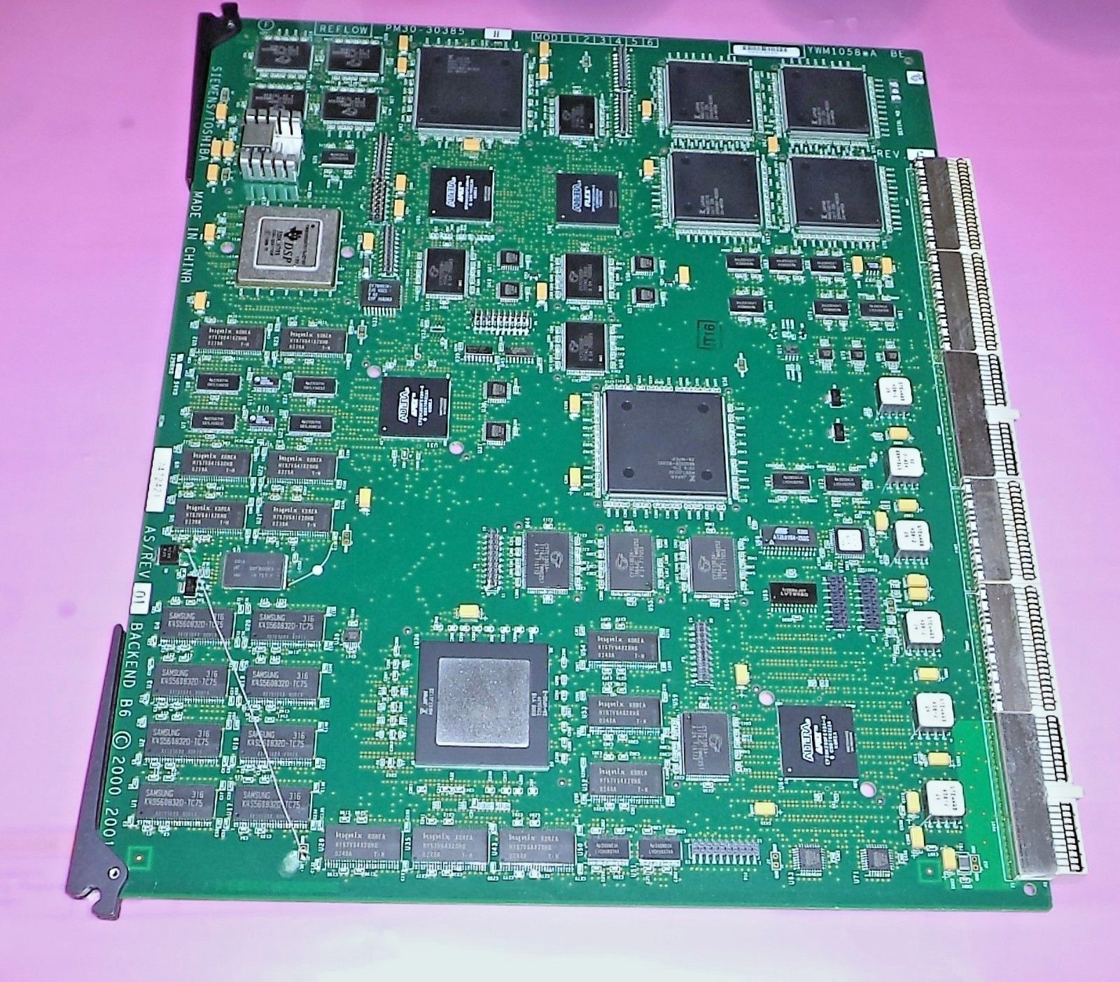 Siemens Antares Ultrasound Backend B6 Board (PN: 07472421) DIAGNOSTIC ULTRASOUND MACHINES FOR SALE