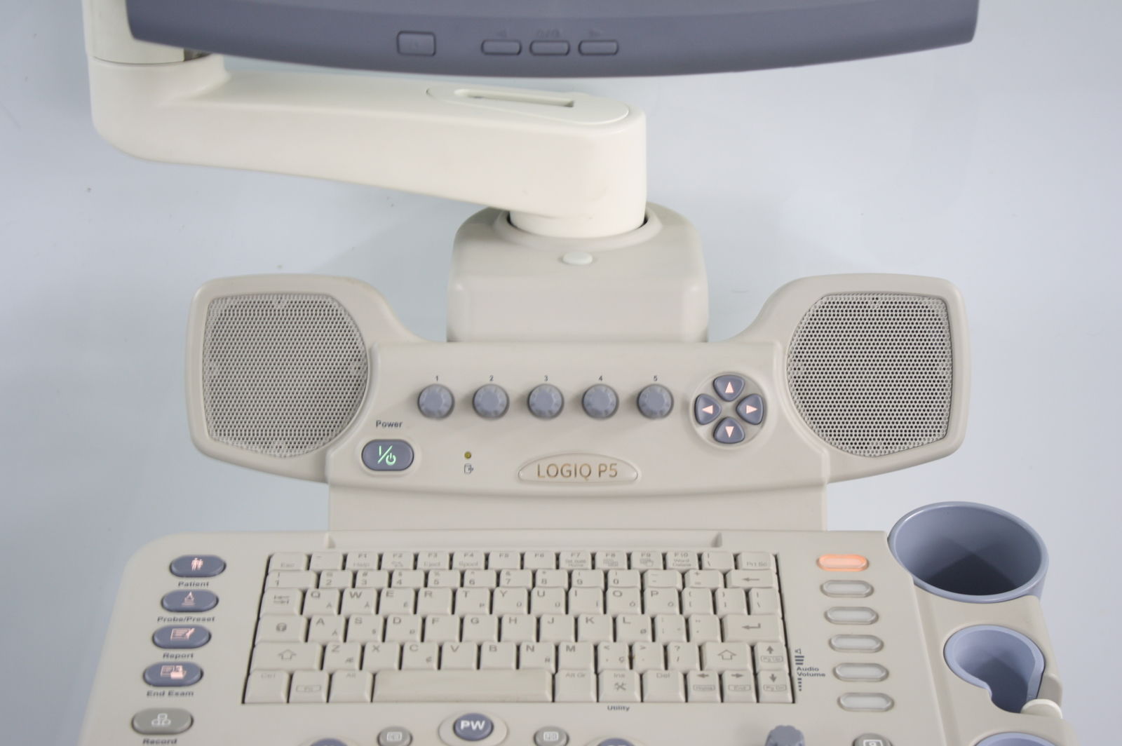 GE General Electric VIVID LOGIQ P5 Ultrasound Machine- PARTIALLY TESTED DIAGNOSTIC ULTRASOUND MACHINES FOR SALE