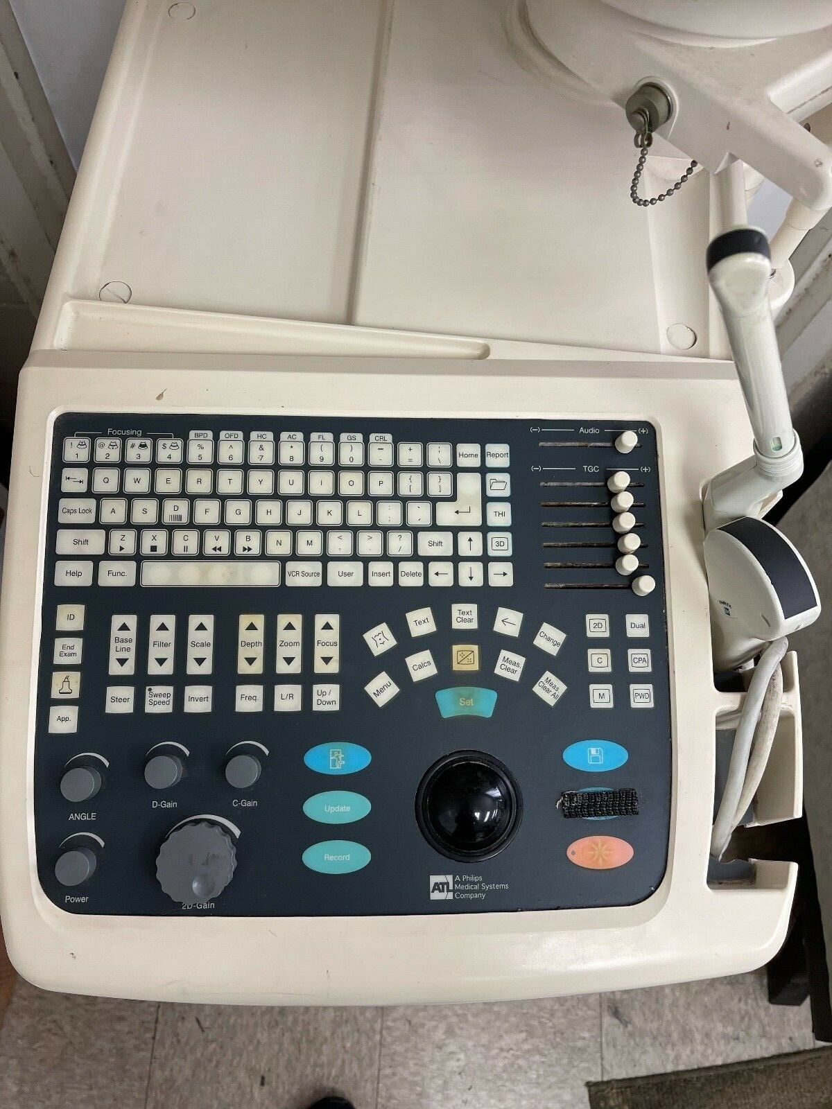 ATL UltraMark 400c UltraSound Machine w/ 2 Probes DIAGNOSTIC ULTRASOUND MACHINES FOR SALE