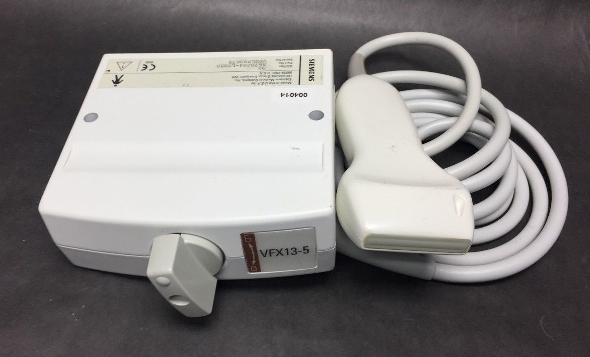 Siemens VFX13-5 Ultrasound Transducer Probe DIAGNOSTIC ULTRASOUND MACHINES FOR SALE