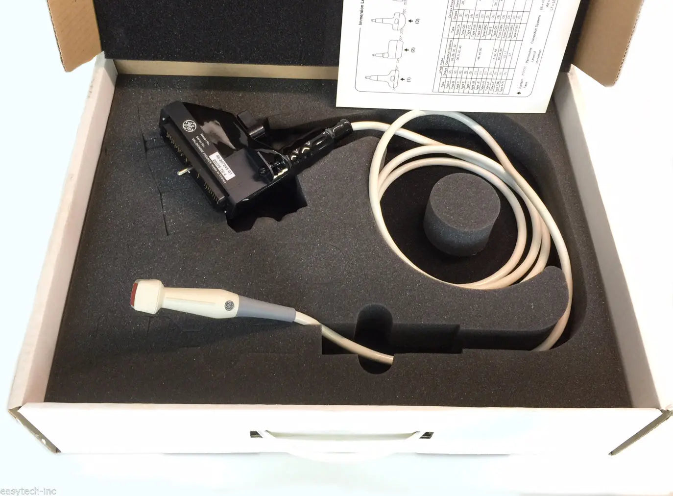 GE 3.5/U Ultrasound Transducer Probe Model 46-267245 G1 / 3.5 MHz Refurbished DIAGNOSTIC ULTRASOUND MACHINES FOR SALE