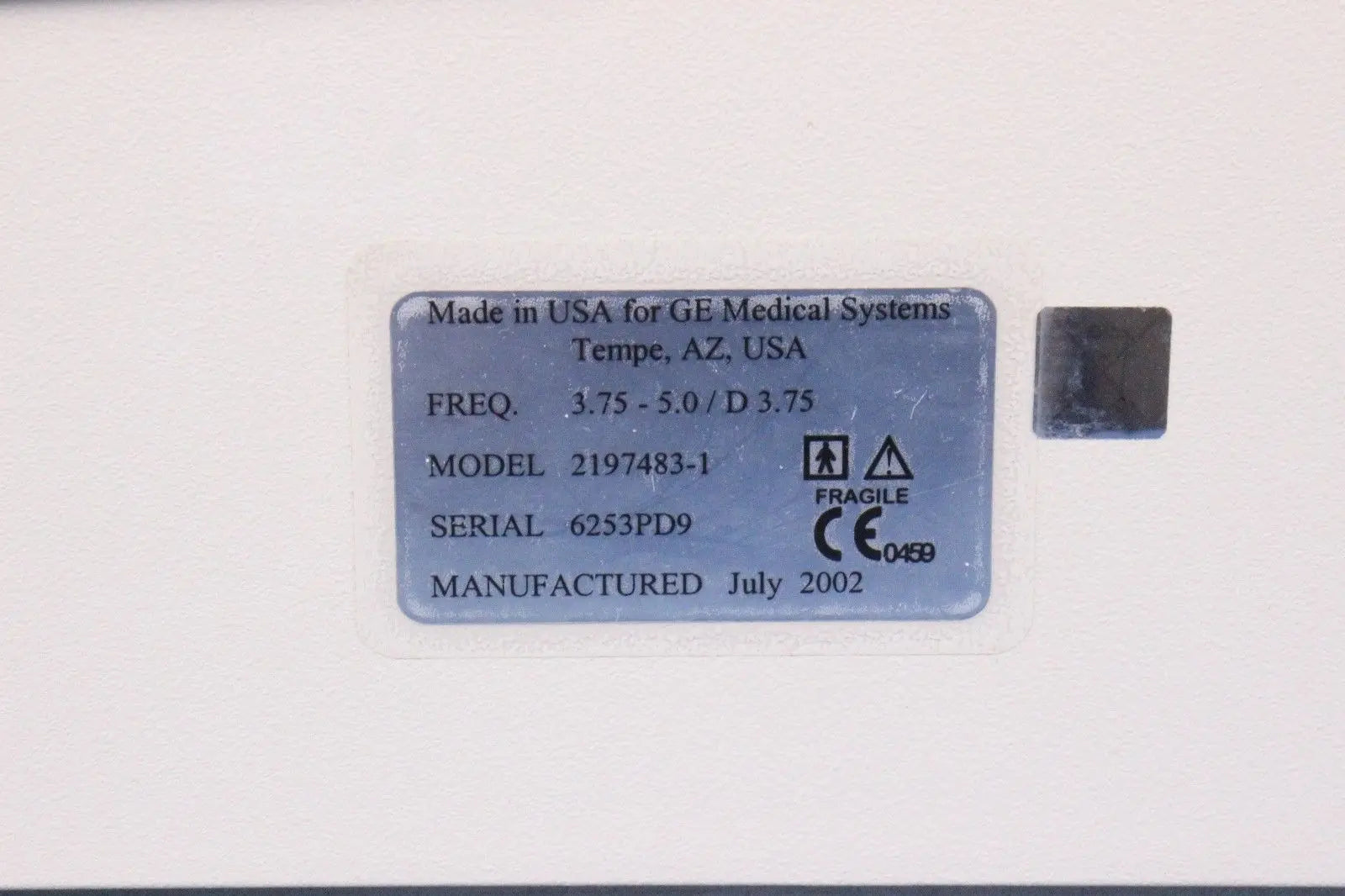 GE 548C Ultrasound Transducer Ultrasound Probe with Warranty DIAGNOSTIC ULTRASOUND MACHINES FOR SALE