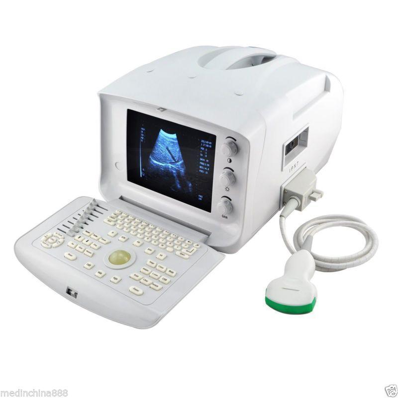 Portable LCD Digital Ultrasound Scanner Monitor + Convex Transvaginal Probes 3D DIAGNOSTIC ULTRASOUND MACHINES FOR SALE