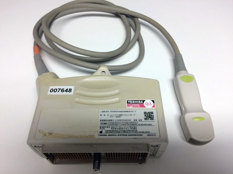 Toshiba PVT 382BT Convex probe, Ultrasound Transducer DIAGNOSTIC ULTRASOUND MACHINES FOR SALE