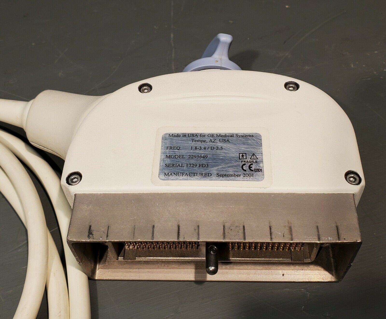 GE M3S ULTRASOUND PROBE MODEL 2295649 DIAGNOSTIC ULTRASOUND MACHINES FOR SALE