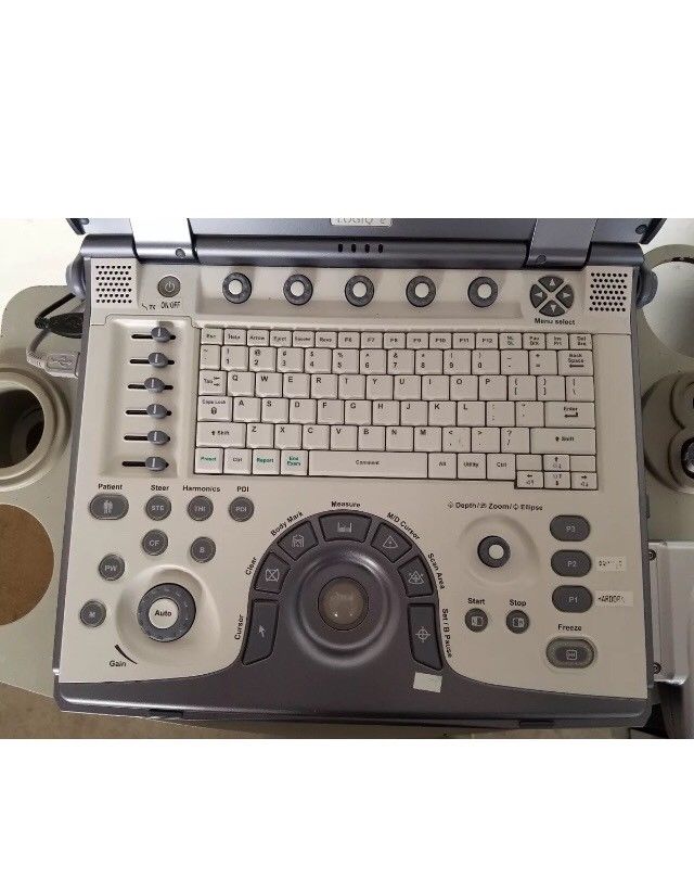 GE Logiq E 2007 Portable Ultrasound With 1 Probe. DIAGNOSTIC ULTRASOUND MACHINES FOR SALE