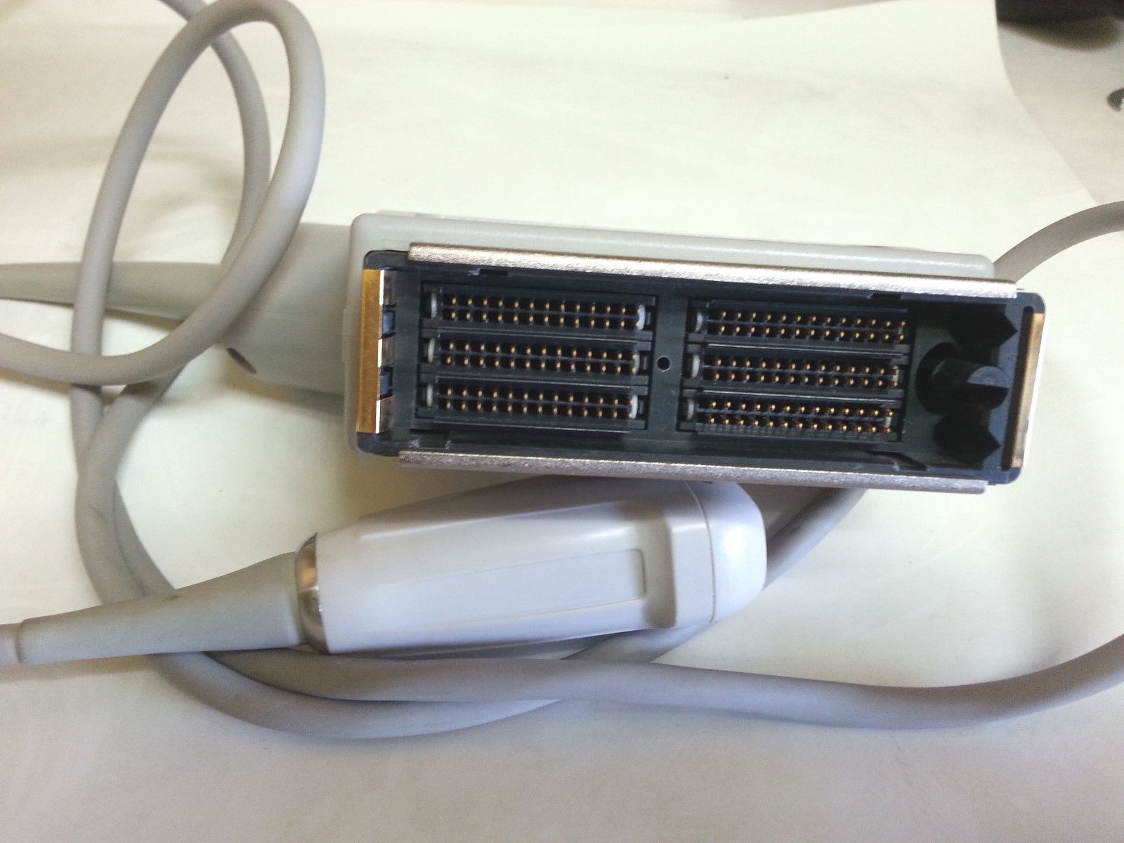 a close up of an electronic device with wires