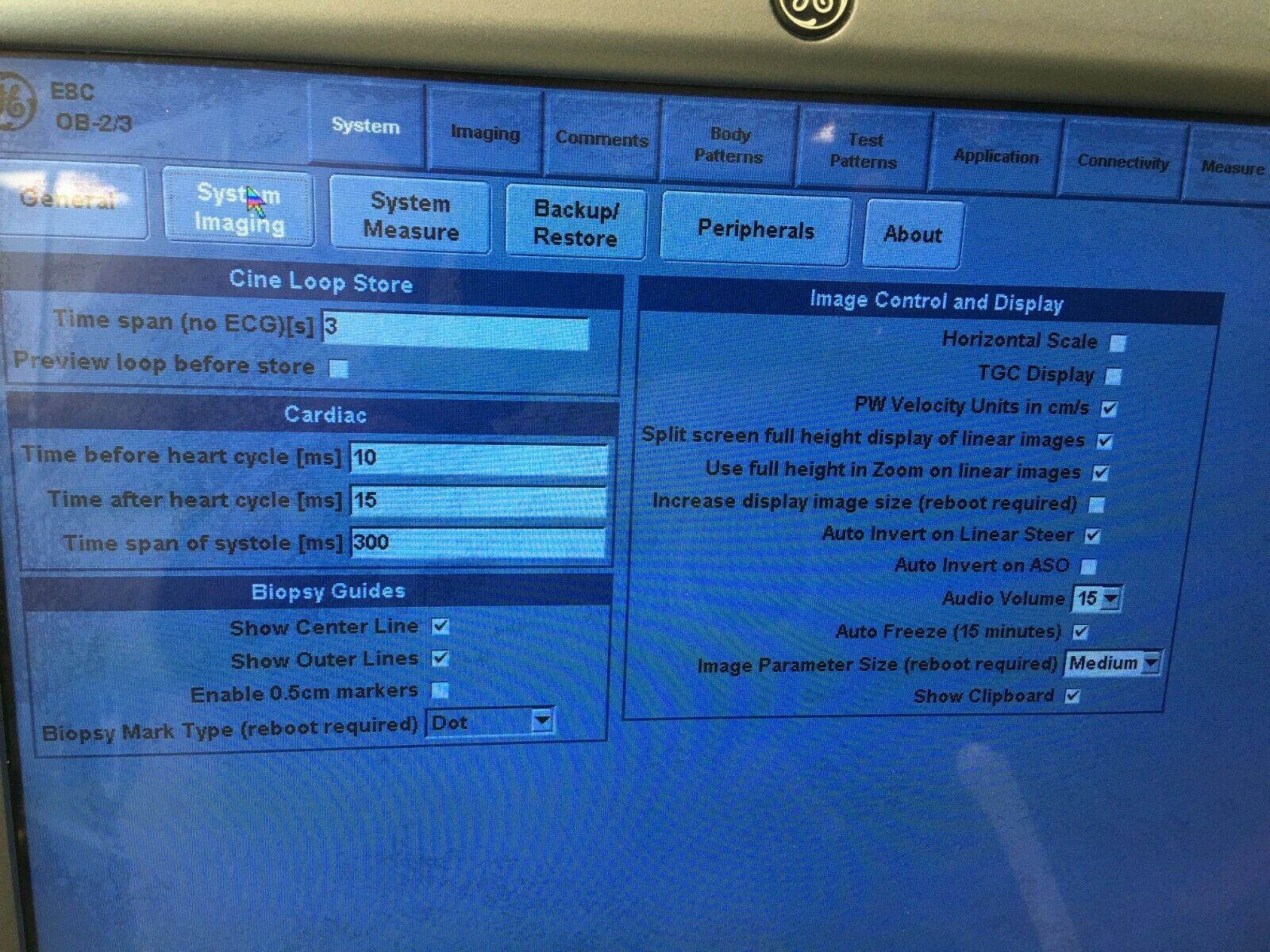 GE LOGIQ P3 Ultrasound R1.0.4 W/2 Probes 4C 2401359 E8C 2297883 Sony Printer DIAGNOSTIC ULTRASOUND MACHINES FOR SALE