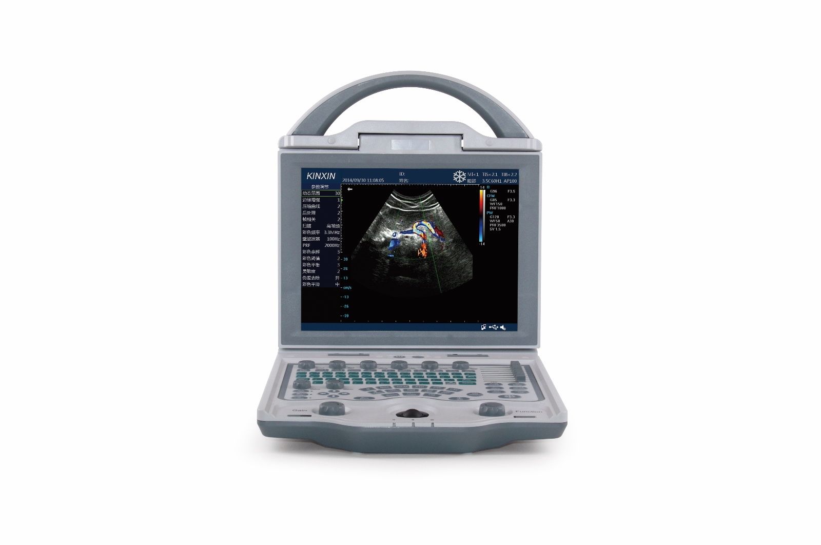 Newest Color Doppler Ultrasound with Linear Probe, Multi Language & PW Mode DIAGNOSTIC ULTRASOUND MACHINES FOR SALE